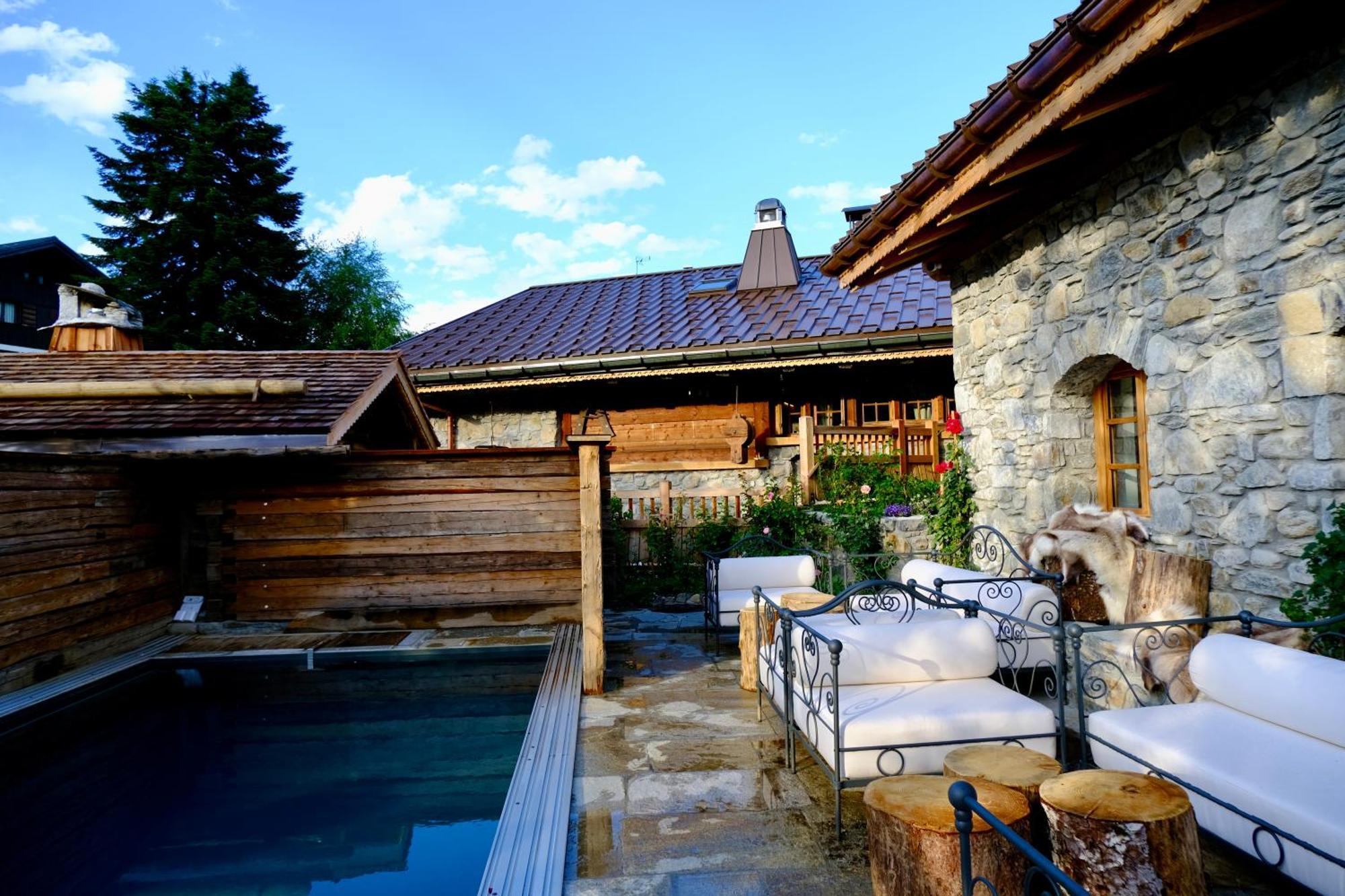 Marc Veyrat Hotel Megeve Exterior photo